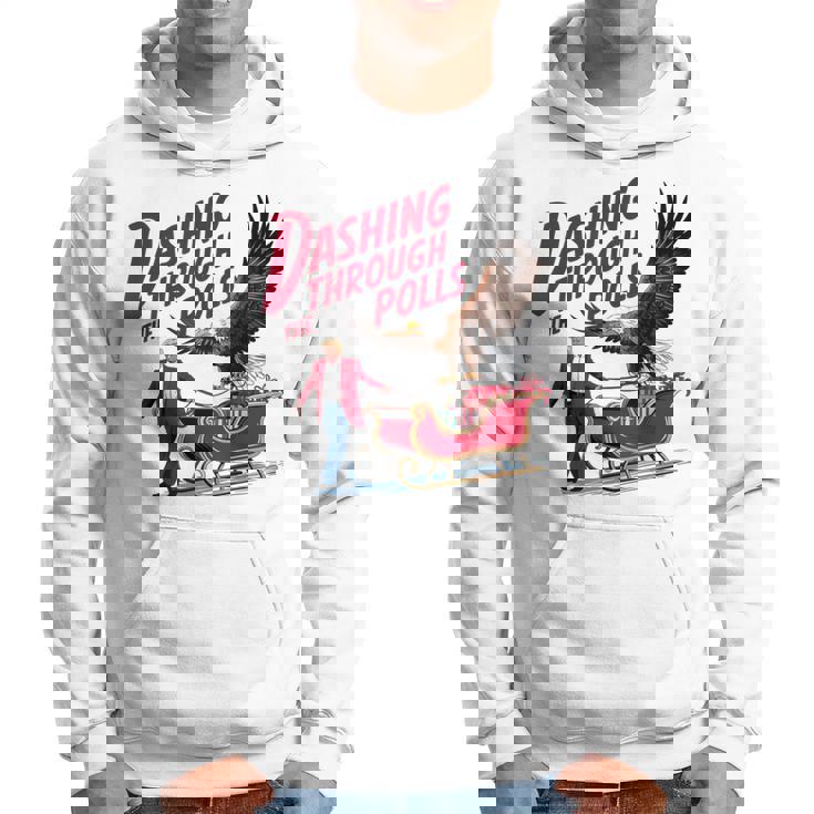 投票を駆け抜ける 面白い選挙結果 トランプ クリスマス パーカー