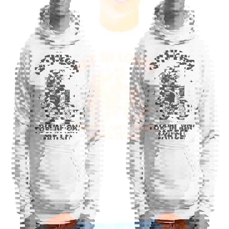 敗者トラブルに巻き込まれてもラクーンポッサムにはならない パーカー