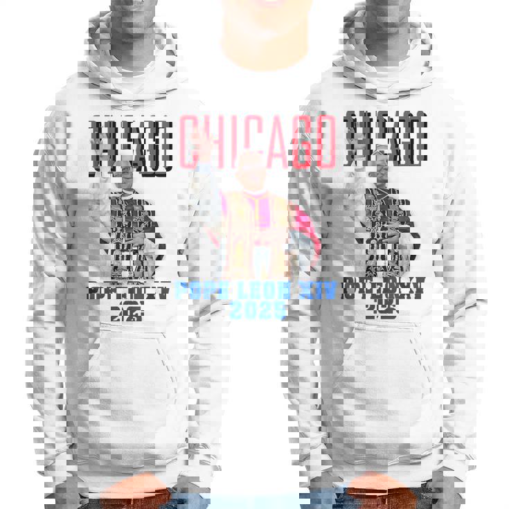 教皇レオンxiv 2025 – シカゴ初のアメリカ教皇デザイン パーカー