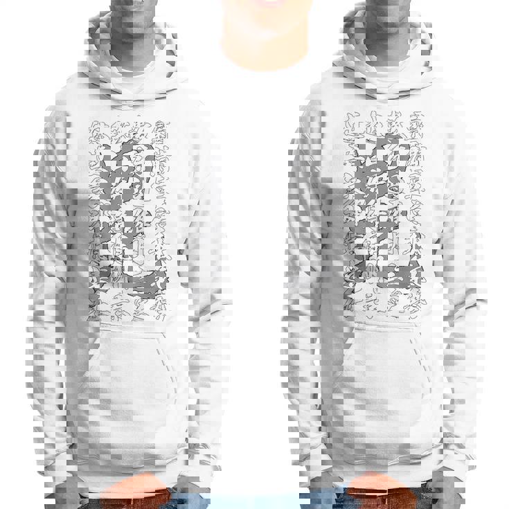 日本 侍 武士 上杉謙信 漢詩 九月十三夜 漢字 毘沙門天 旗印 バックプリント パーカー