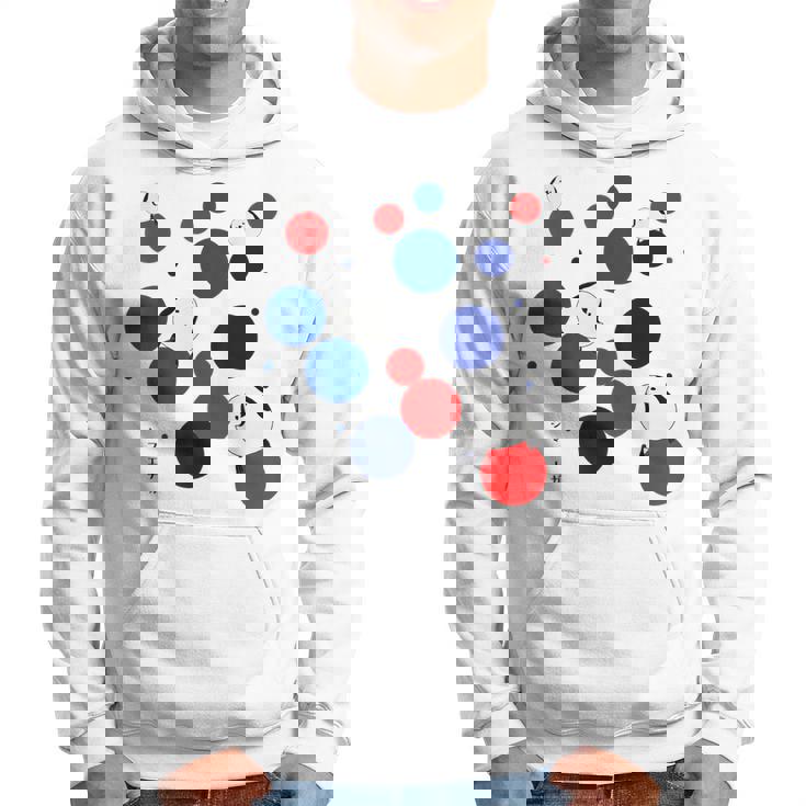 日本の野鳥 シマエナガ 赤 青 ドット 丸 水玉 関西 イベント 家族 お揃い パーカー