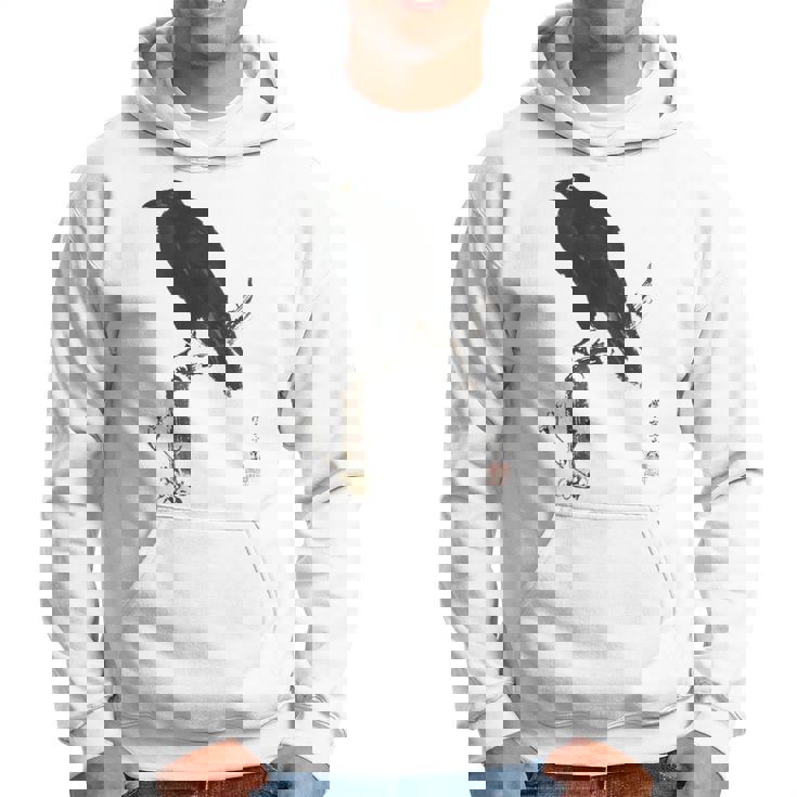 日本美術、浮世絵、河鍋暁斎、カラス 、レトロ、日本文化 パーカー