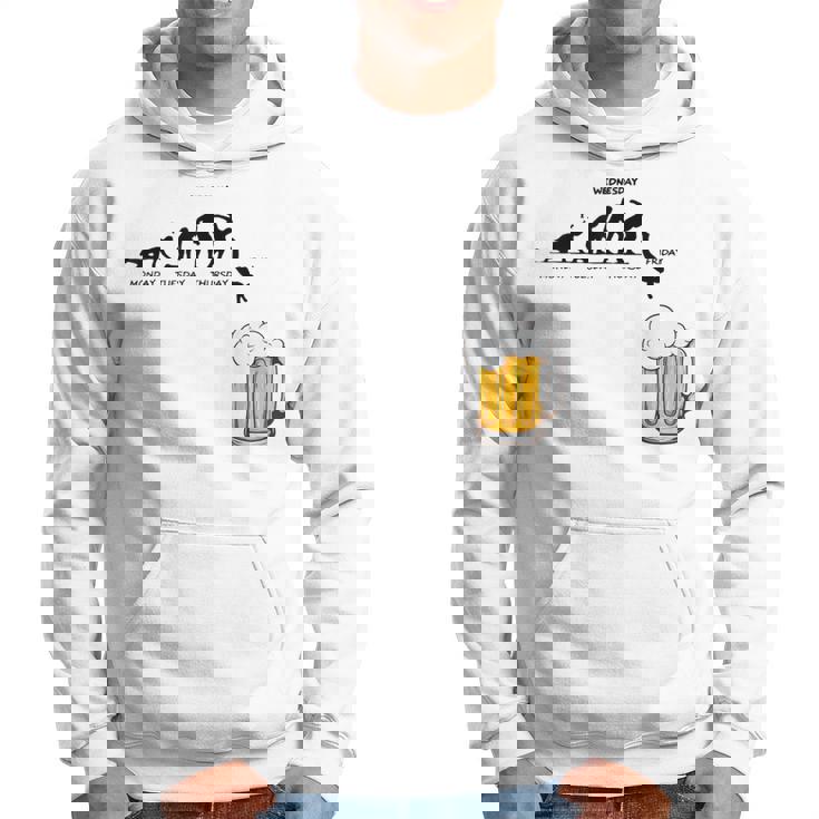 月曜日金曜日 スティックマン ビールウィークジャンプ エネルギー 皮肉 パーカー