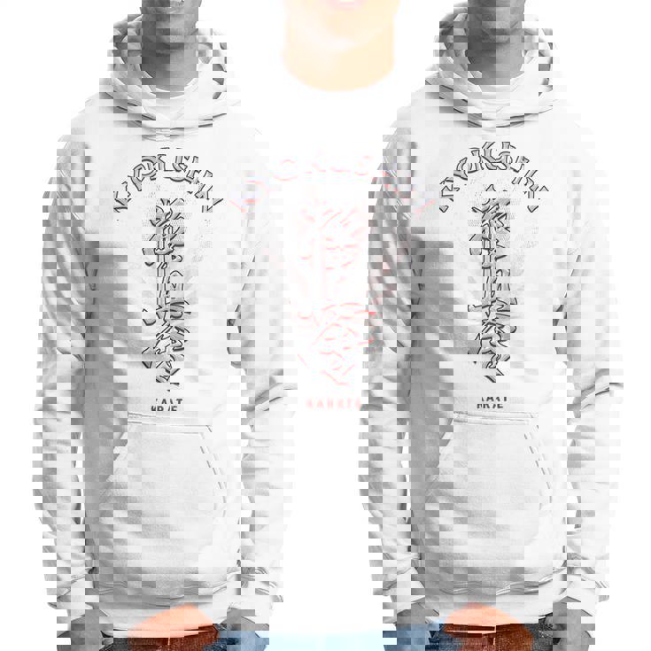 極真会館空手、バックプリント パーカー