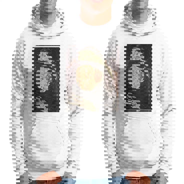 死んだ母 エゴン・シーレ作 1910 長袖tシャツ パーカー