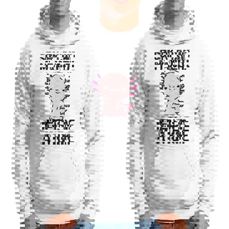 申し訳ありませんが、私のウーパールーパーは私を家に必要としています パーカー