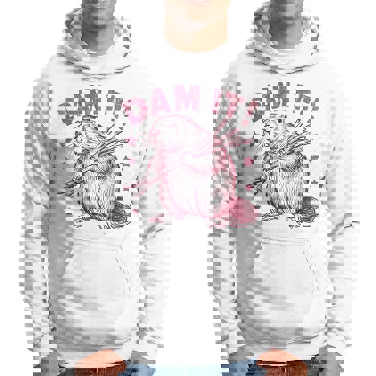 皮肉なビーバー パーカー