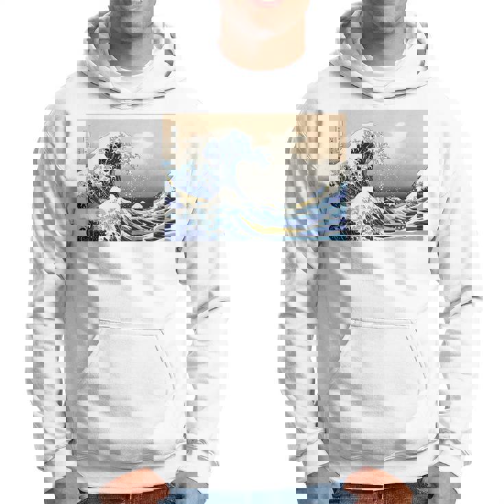 神奈川沖大波 北斎 日本美術 パーカー