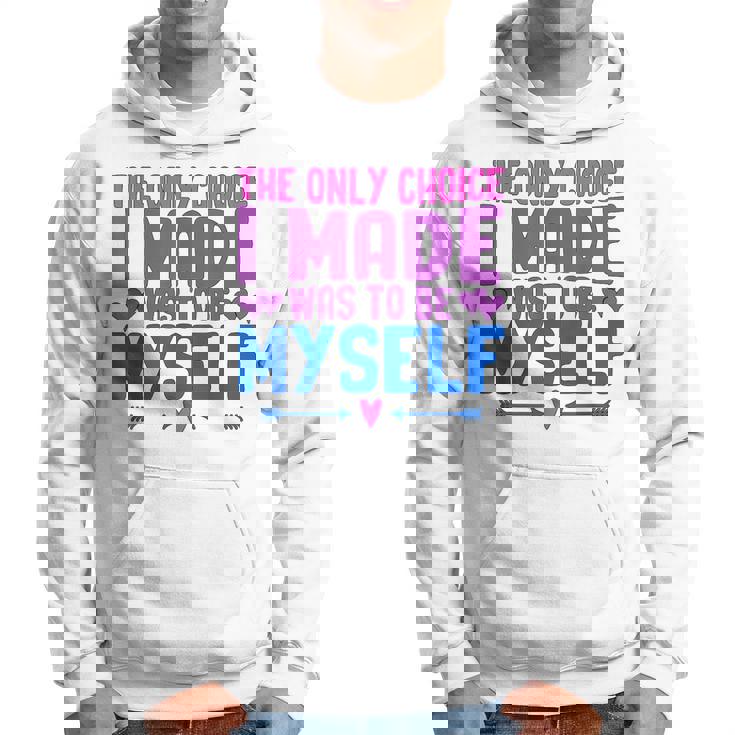 私が作った唯一の選択は、自分自身になるということでした Lgbtプライド月間。 パーカー