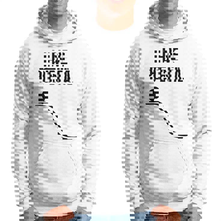 私には潜在的なエネルギーがある面白い物理学 パーカー