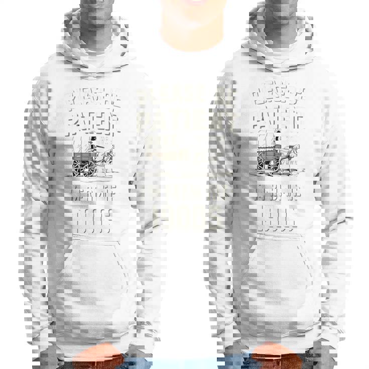 私は1900年代から面白いレトロから我慢してください 長袖tシャツ パーカー