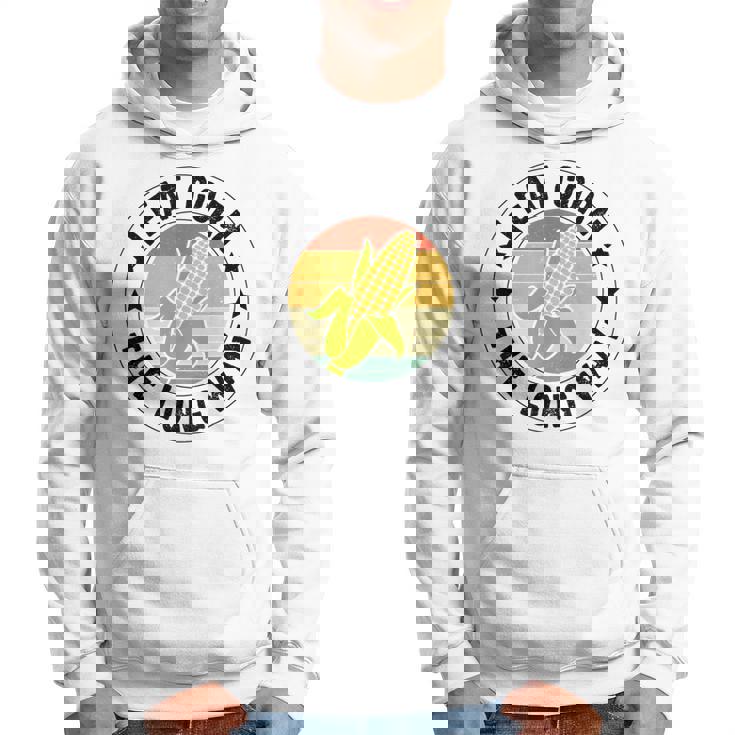 私はトウモロコシを食べます パーカー