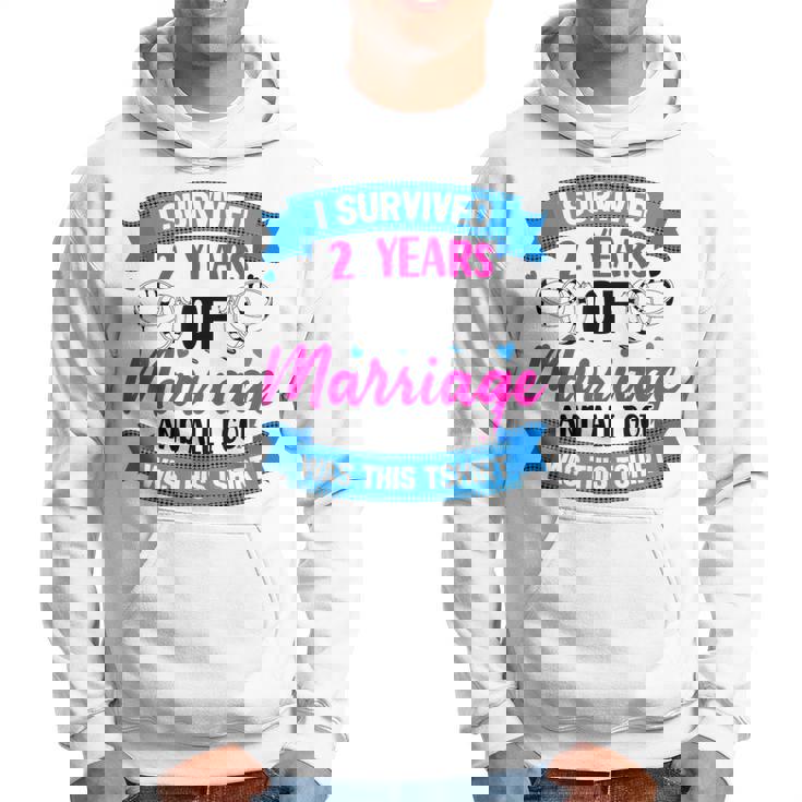 結婚2年 結婚2周年 パーカー