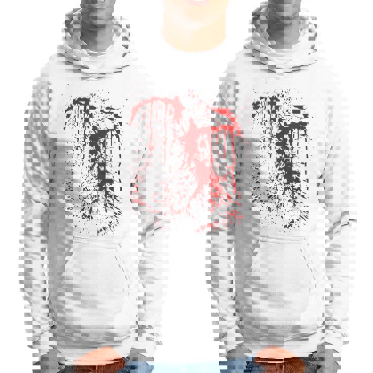 血まみれの傷 ハロウィンコスチューム 血はね けが ゾンビ パーカー