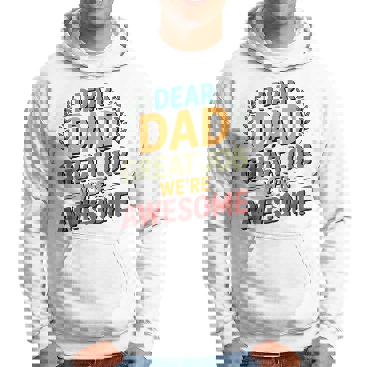 親愛なるお父さん素晴らしい仕事私たちは素晴らしい父の日ありがとう パーカー