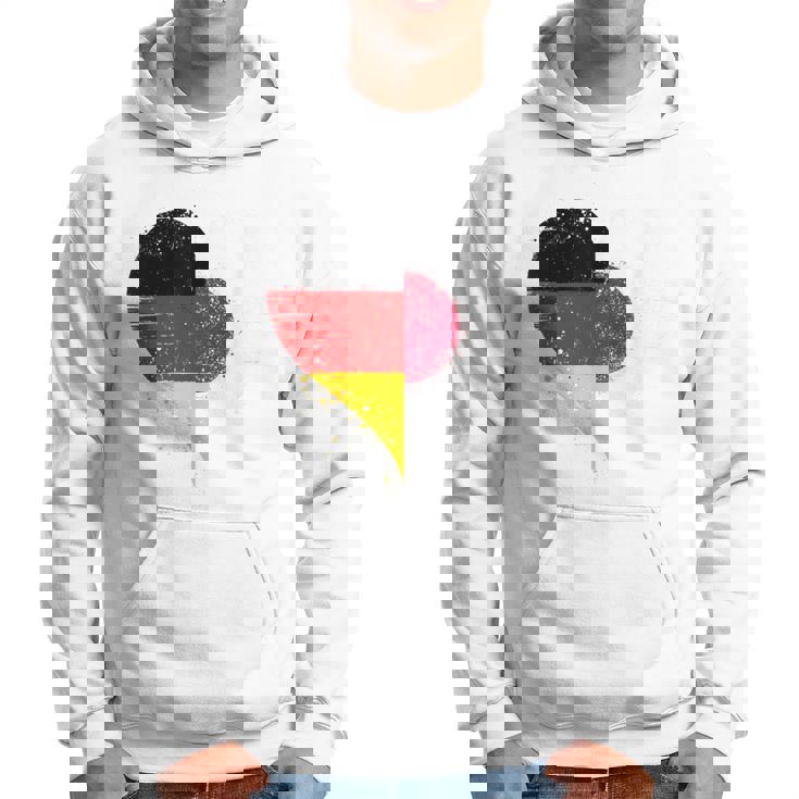 誇り高き日本人ドイツ人のためのヴィンテージの旗 A 日本 ドイツ パーカー