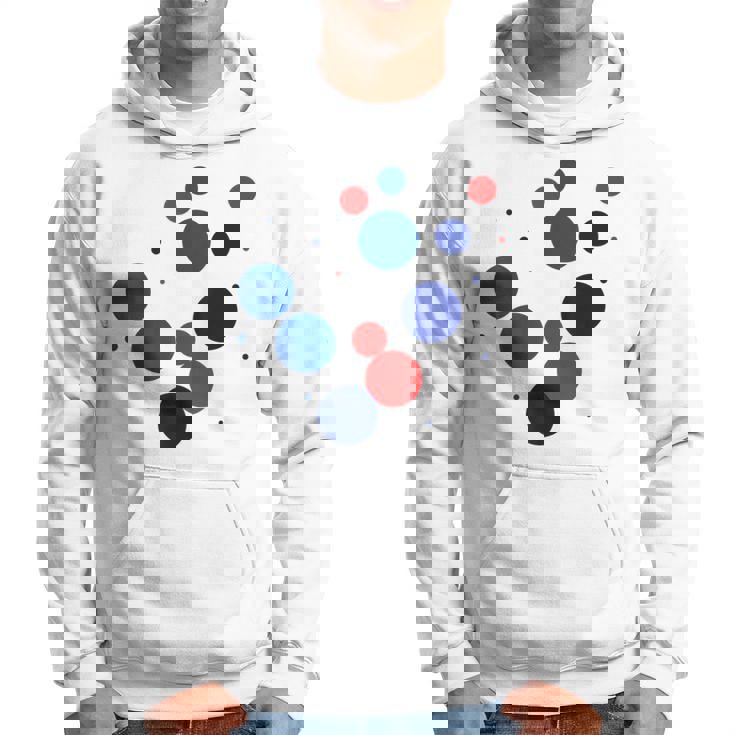 赤 青 ドット イベント 家族 お揃い パーカー