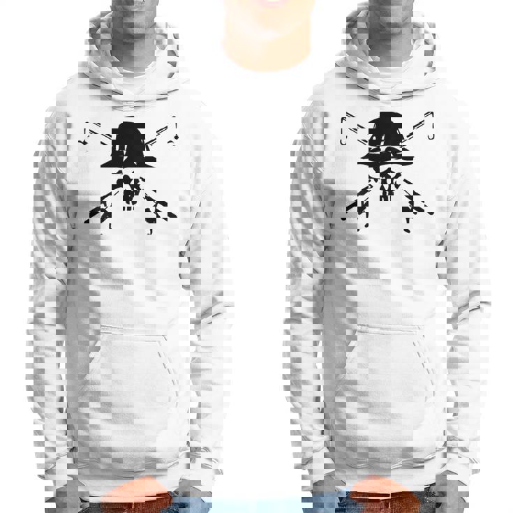 釣り帽子 釣り竿 スカル フィッシング バックプリント パーカー