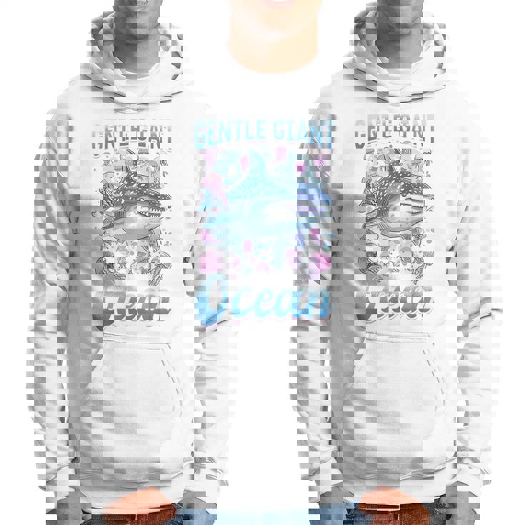 面白いジンベイザメ 動物 優しい海の巨人 パーカー