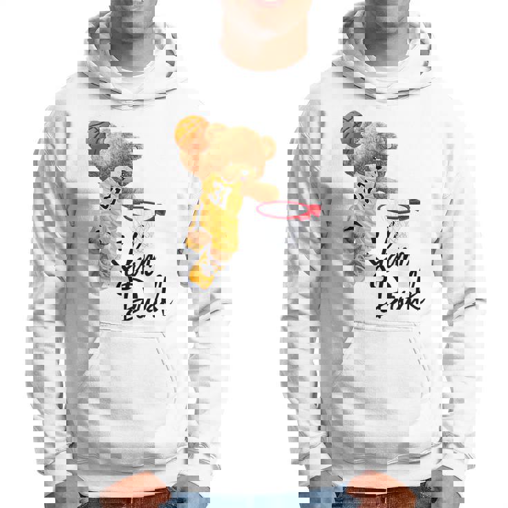 面白いテディベア スラムダンク テディベア バスケットボール パーカー