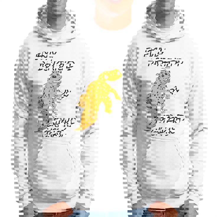 面白いヒョウモントカゲモドキ 発言するトカゲ 爬虫類 パーカー