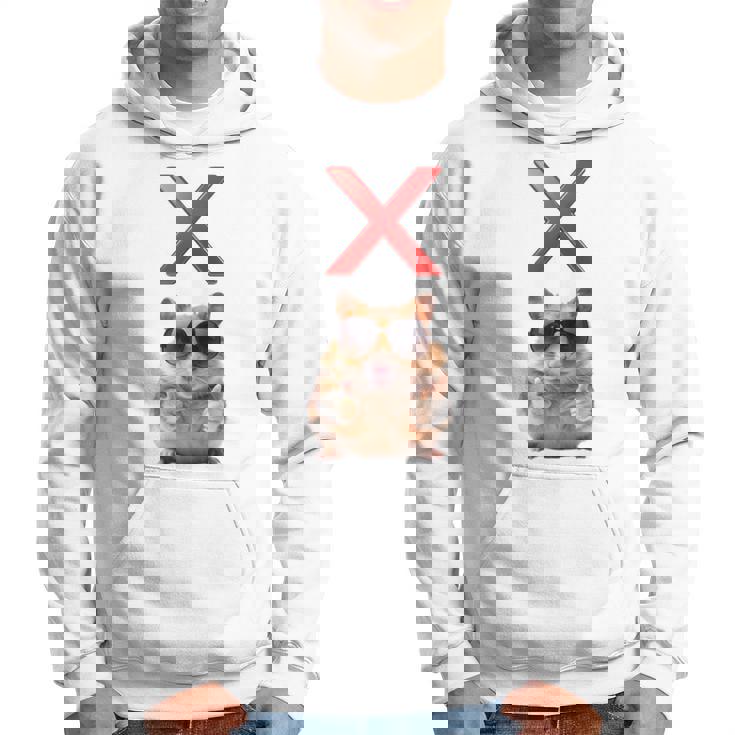 面白くて笑いたい人のためのxハムスター。 長袖tシャツ パーカー