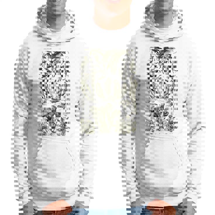 食虫植物 ヴィンテージ サラセニア ボタニカル パーカー