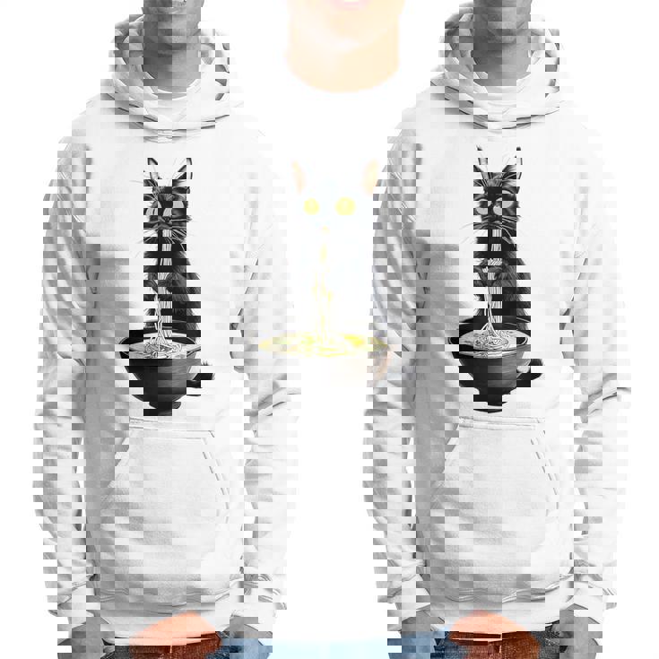 黒猫 ラーメン 麺 和食 パーカー