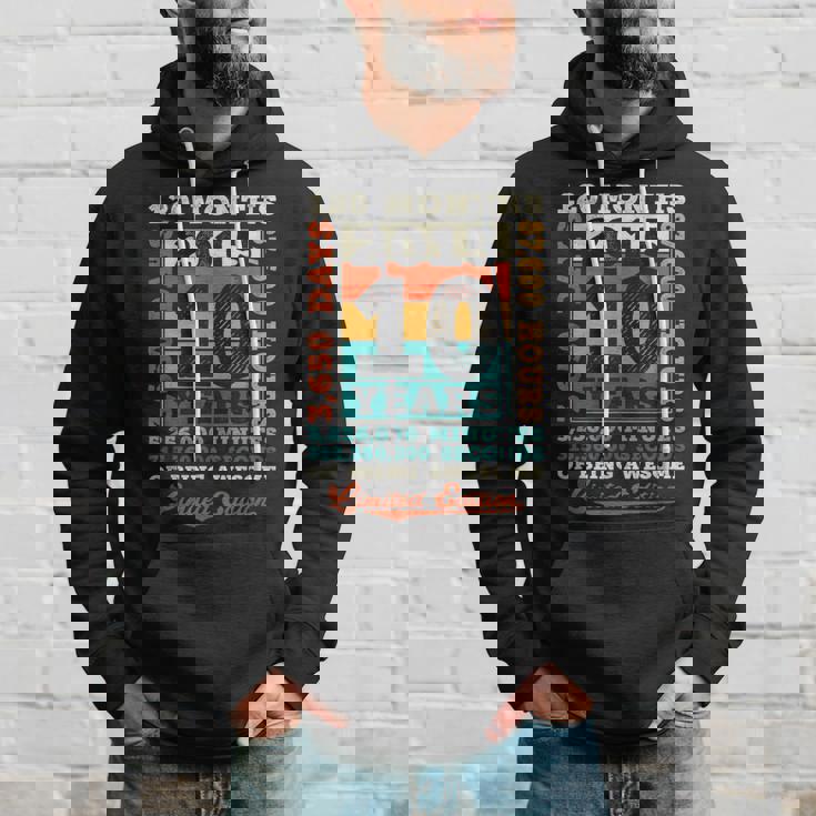 10歳の誕生日 10歳 120ヶ月 すごい生まれ 2015 パーカー 彼への贈り物