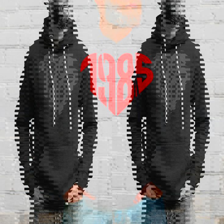 1985 ハート型 ヴィンテージ 1985 ハート型 ラブ 40歳の誕生日に パーカー 彼への贈り物