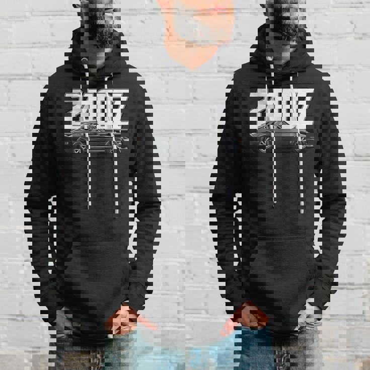 240Z クラシック オールドスクール 日本のクラシックカー パーカー 彼への贈り物