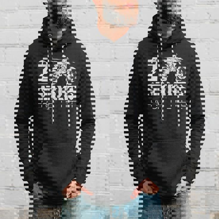 2ストロークフォーライフ モトクロス ダートバイク パーカー 彼への贈り物