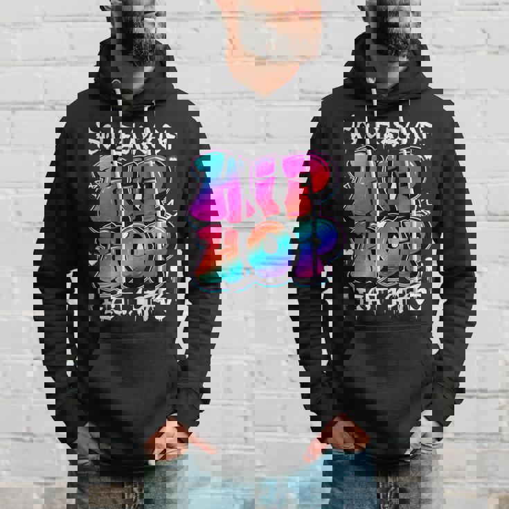 50 Years Old 50Th Anniversary Of Hip Hop グラフィティ ヒップホップ パーカー 彼への贈り物