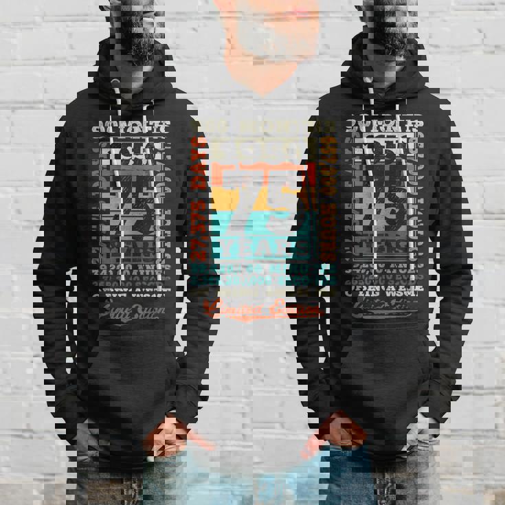 75歳の誕生日 75歳 900ヶ月 すごい生まれ 1950年 パーカー 彼への贈り物