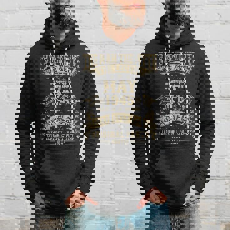 80歳の誕生日プレゼント 男性神話 1945年5月 パーカー 彼への贈り物