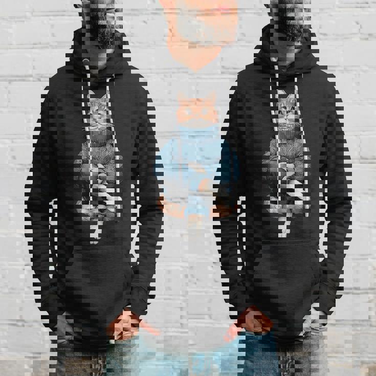 A Cozy Cat Wear Aweater And お揃い パンツ パーカー 彼への贈り物