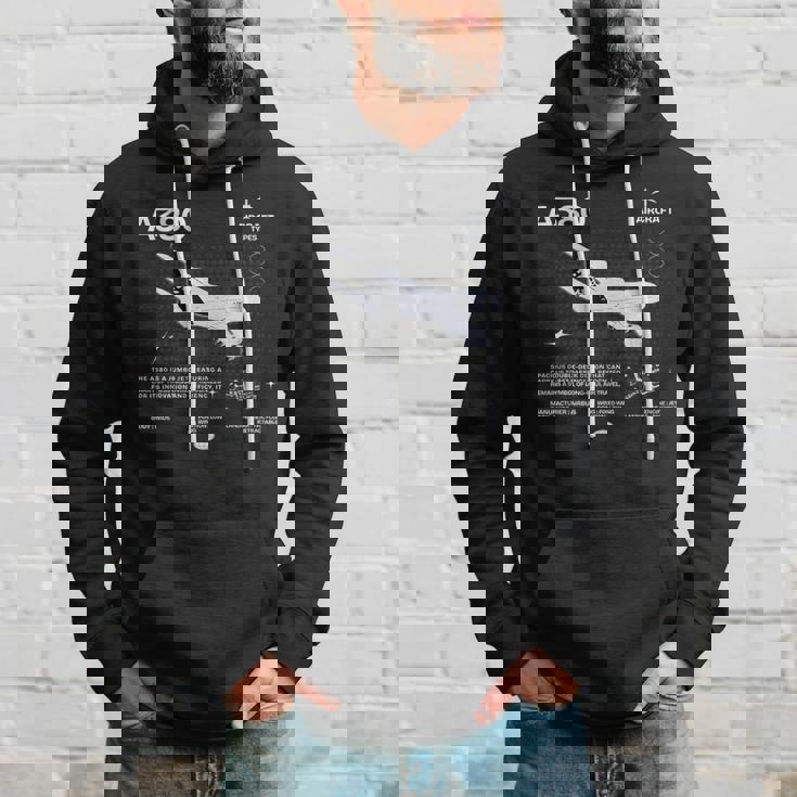 Airbus-A318 エアクラフト ホワイト パーカー 彼への贈り物