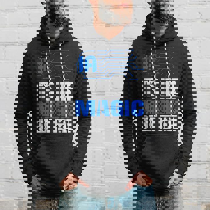 Aiマジック リアルロボットテック 未来 デジタルマインド パーカー 彼への贈り物