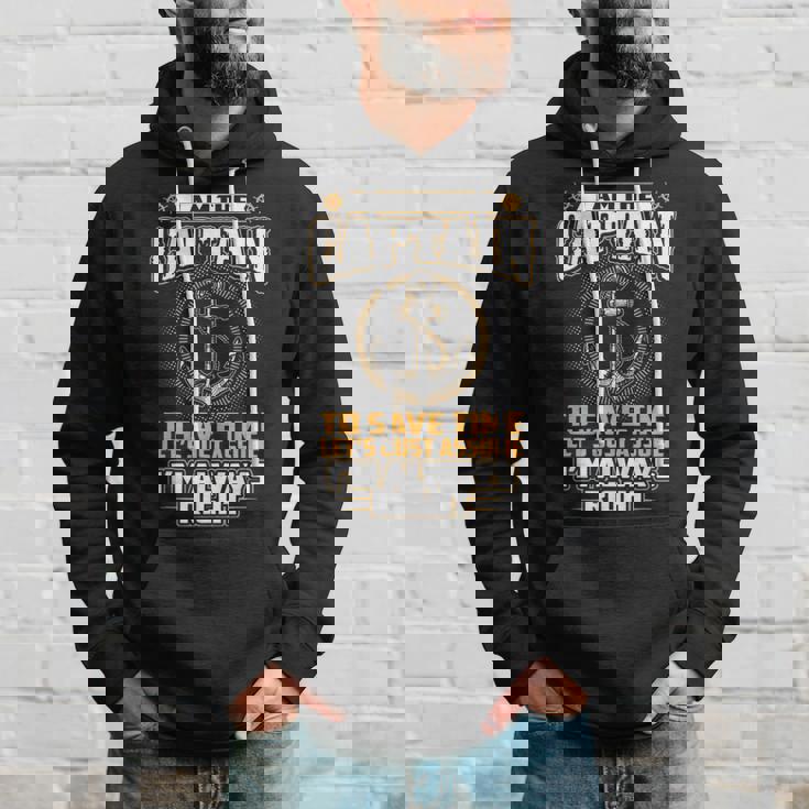 I Am The Captain パーカー 彼への贈り物