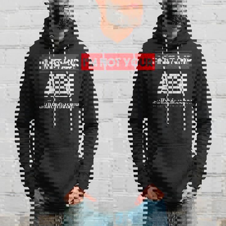 I Am Not Your Atm 面白い タイ語 スクリプト タイ語 パーカー 彼への贈り物