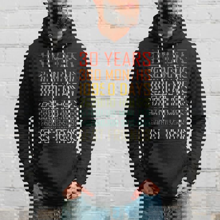 Best Friends ヴィンテージ 30年 友情記念日 パーカー 彼への贈り物