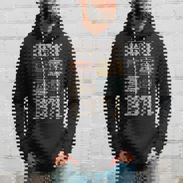 Best Of 1971 カセットテープ・レトロ 54歳の誕生日 パーカー 彼への贈り物