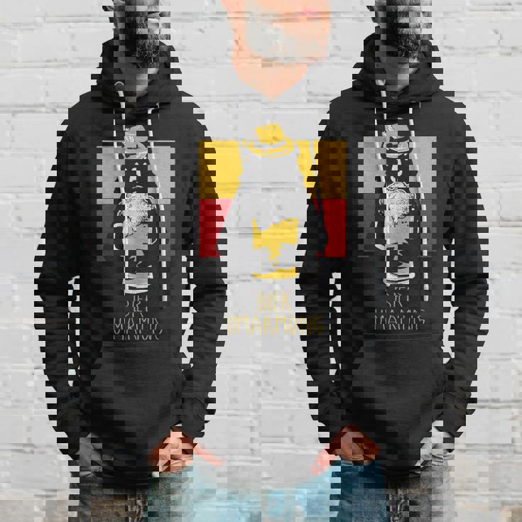 Bier Hug 面白いオクトーバーフェストデザイン ビールベア ドイツパーティー パーカー 彼への贈り物