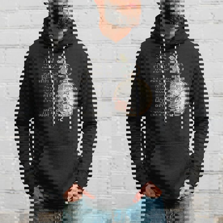 Bonkers Quote Time 不思議の国のアリス パーカー 彼への贈り物