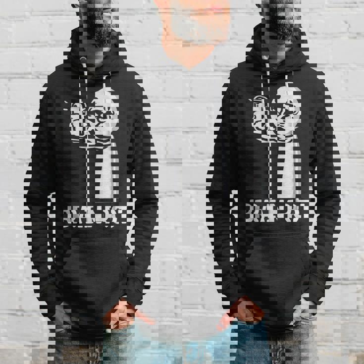 Brain Rot シャツ Word Of The Yeartickman Brainrot パーカー 彼への贈り物