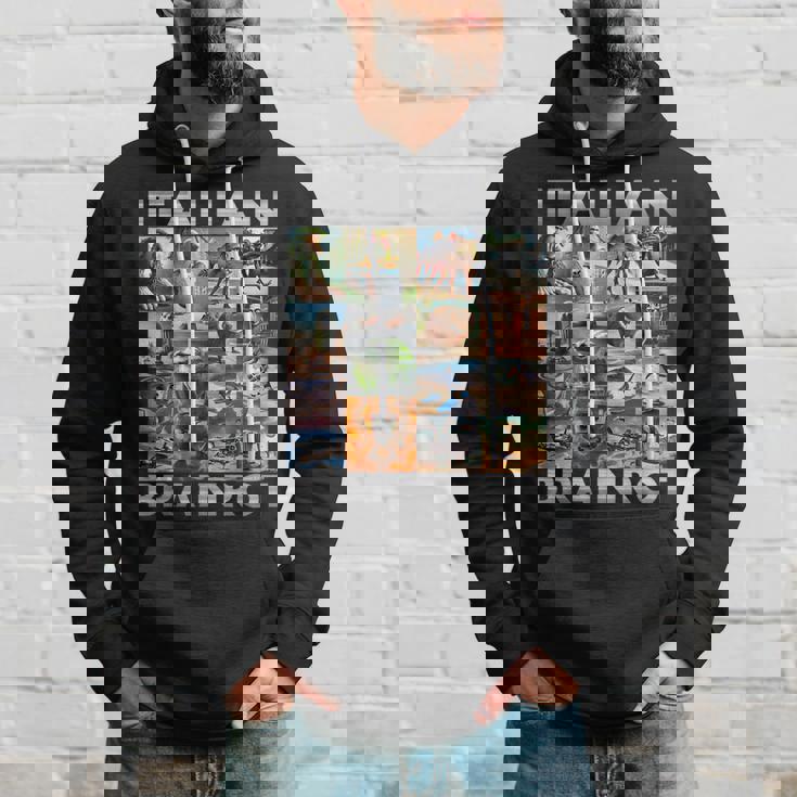 Brainrot Meme イタリアンブレイン 腐敗 イタリアンブレイン パーカー 彼への贈り物