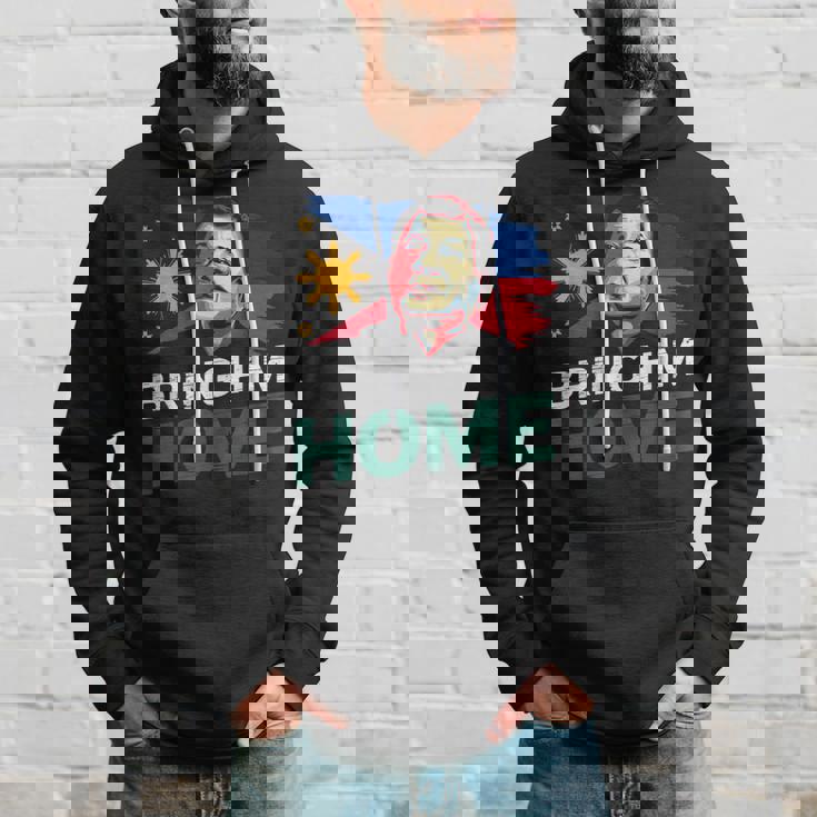 Bring Him Home サポーター Digong Duterte フィリピン Du30 パーカー 彼への贈り物