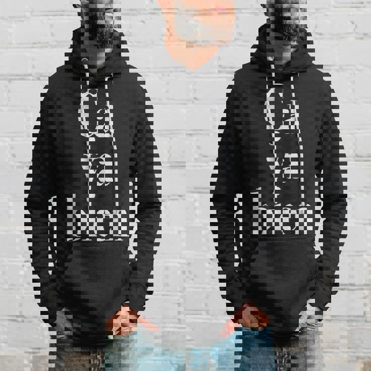 Caa Bien《サヴァビアン》【フランス語 文字】《白文字 ホワイト》メッセージ かわいい おしゃれ パーカー 彼への贈り物