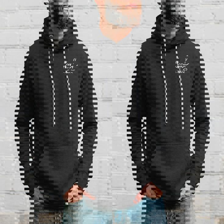 Dad Est 2025 赤ちゃんのお父さんが初めて父の日になることを期待 パーカー 彼への贈り物