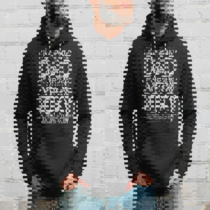 Dad Of Roxy ギフト 父の日 面白い 名前入り パーカー 彼への贈り物